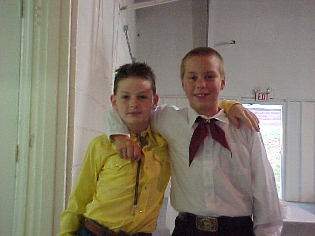 Arron and James
